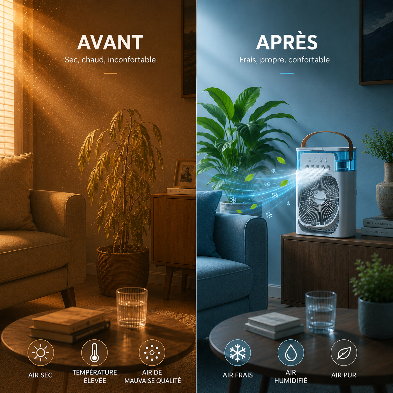 Climatiseur 3 en 1 Cooltrip